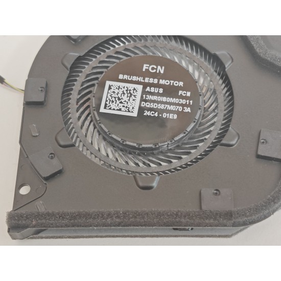 Cooler procesor Laptop Gaming, Asus, ROG Zephyrus G16 GU605M, GU605MI, GU605MV, GU605MU, 13NR0IS0M03011, DFS5L22H05B853-FSFK, DQ5D587M070 3A, 5V, 0.8A, CPU
