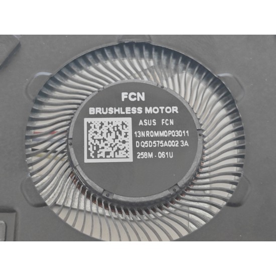 Cooler termic compatibil Laptop, Asus, 13NR0IS0M04011, DFS5L22H05B85J-FSFM, DQ5D575A001 3B, 5V, 0.8A, Thermal