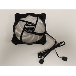 Cooler RGB pentru calculator Desktop PC, MSI, APA1225M12, 120x120x25mm, 500-2500 RPM, 12V, 0.35A