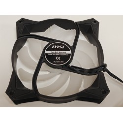 Cooler RGB pentru calculator Desktop PC, MSI, APA1225M12, 120x120x25mm, 500-2500 RPM, 12V, 0.35A