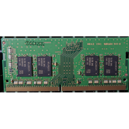 Memorie ram Laptop Samsung, 8GB, DDR4, 2666Mhz, 1Rx8, PC4-2666V, CL19, M471A1K43CB1-CTD, PC4-21300, 1.2V, non-ECC, Unbuffered, SODIMM, 260 pini
