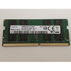 Memorie ram Laptop Samsung, 8GB, DDR4, 2666Mhz, 2Rx8, PC4-2666V, CL19, M471A1K43CB1-CTD, PC4-21300, 1.2V, non-ECC, Unbuffered, SODIMM, 260 pini