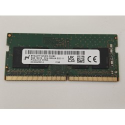 Memorie Ram Laptop Micron 8GB, DDR4, 1Rx16, PC4-3200AA-SC0-11, 3200Mhz, MTA4ATF1G64HZ-3G2B2, PC4-25600, CL22, 1.2V, Non-ECC, sodimm, 260 pini