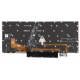 Tastatura Laptop, Lenovo, ThinkPad X1 Yoga 6th Type 20XY, 20Y0, iluminata, gri, layout US