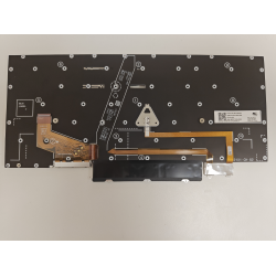 Tastatura Laptop, Lenovo, ThinkPad X1 Yoga 8th Type 21HQ, 21HR, iluminata, gri, layout US