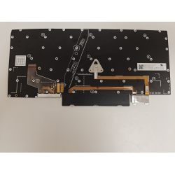 Tastatura Laptop, Lenovo, ThinkPad X1 Yoga 6th Type 20XY, 20Y0, iluminata, neagra, layout UK