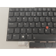 Tastatura Laptop, Lenovo, Thinkpad X1 Carbon 9th Gen Type 20XW, 20XX, iluminata, neagra, layout UK