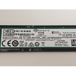 Solid State Drive (SSD) Seagate, 500GB, PCIe Gen 4.0 x 4, NVMe M.2, FireCuda 520, ZP500GM30002, 5000 MB/s, 2500 MB/s, Laptop/Desktop