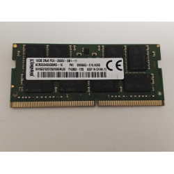 Memorie Ram Laptop Kigston, 16GB, DDR4, 2Rx8, PC4-2666V, 2666Mhz, ACR26D4S9D8MD-16, PC4-21300, CL19, 1.2V, non-ECC, sodimm, 260 pini