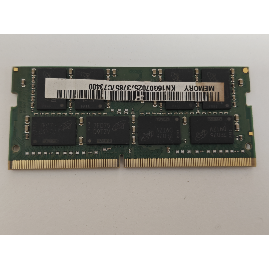Memorie Ram Laptop Kigston, 16GB, DDR4, 2Rx8, PC4-2666V, 2666Mhz, ACR26D4S9D8MD-16, PC4-21300, CL19, 1.2V, non-ECC, sodimm, 260 pini