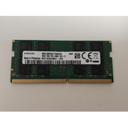 Memorie ram Laptop Samsung 16GB, DDR4, 1Rx8, 2400Mhz, PC4-2400T, M471A2K43BB1-CRC, PC4-19200, CL17, 1.2V, Non-ECC, sodimm, 260 pini