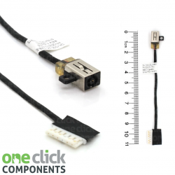 Mufa alimentare Laptop, Dell, Vostro 15 3591, P75F, P75F013, 228R6, 0228R6, DC301012300, DAL20 DC IN CABLE, 11 cm