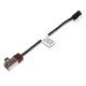 Mufa alimentare Laptop, Dell, Inspiron 17 3780, P35E, P35E004, 228R6, 0228R6, DC301012300, DAL20 DC IN CABLE, 11 cm