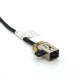 Mufa alimentare Laptop, Dell, Inspiron 17 3780, P35E, P35E004, 228R6, 0228R6, DC301012300, DAL20 DC IN CABLE, 11 cm