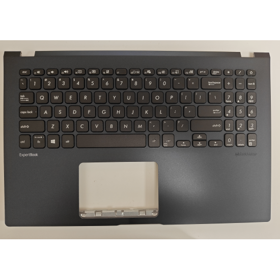 Carcasa superioara cu tastatura palmrest Laptop, Asus, VivoBook 15 S509F, S509FA, 90NB0P55-R31US0, X509DA-1K, 13NB0QE5P03016-3, 13N1-AHA0L01, 13NB0MZ0M06X11, albastru inchis, layout US