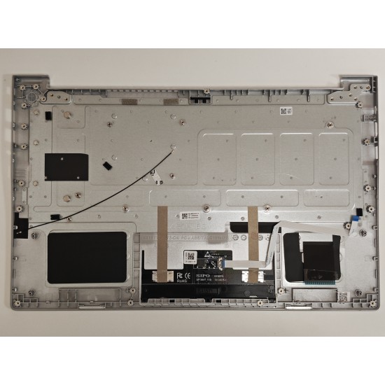 Carcasa superioara cu tastatura palmrest Laptop, Acer, Aspire Lite 15 AL15-41, AL15-41P, 6B.J99NG.001, 6BJ99NG0015, SX1571-WBG, neagra, layout US