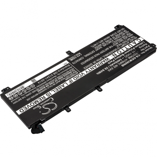 Baterie compatibila Laptop, Dell, Precision M3800, P31F, P31F001, CS-DEM380NB, T0TRM, H76MV, 11.1V, 5400mAh, 54.94Wh