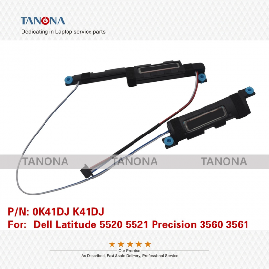 Difuzoare (boxe) Laptop, Dell, Precision 3561, P104F, P104F003, K41DJ, 0K41DJ, 023.400M9.0021, FG/R, FG/L