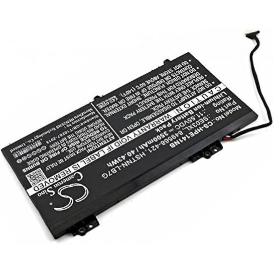 Baterie compatibila Laptop, HP, Pavilion, 14-AL, 14-AV, TPN-Q171, HSTNN-UB6Z, HSTNN-LB7G, HSTNN-UB6Z, 849568-421, 849568-541, 849908-850, 853294-855, 31CP6/60/80, CS-HPE141NB, SE03XL, 11.55V, 41.5WH, 3615mAh