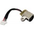 Mufa alimentare Laptop, HP, Folio 9480, 9480M, 702875-001, 695542-FD1, 65W, 6 pini, 6cm