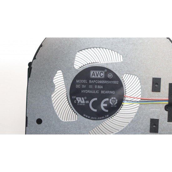 Cooler Laptop, Lenovo, IdeaPad Slim 3, 5F10S14077, 5F10S14078, 5F10S14219, NS85C75-22F28, DC28000K4D0, 8SSF10R66589, BAPC0905R5HY002, DC28000K4V0, DFS5L22H15B85R-FS7X, DC28000K4F0, 5V, 0.5A