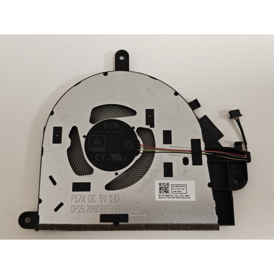 Cooler Laptop, Lenovo, IdeaPad Slim 3, 5F10S14077, 5F10S14078, 5F10S14219, NS85C75-22F28, DC28000K4D0, 8SSF10R66589, BAPC0905R5HY002, DC28000K4V0, DFS5L22H15B85R-FS7X, DC28000K4F0, 5V, 0.5A