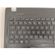 Carcasa superioara cu tastatura palmrest Laptop Gaming, Asus, ROG ZX553V, ZX553VD, 90NB0DX1-R30IT0, 13N1-0BA0921, 13N1-0BA0F11, GL553VE-1A, iluminata, RGB, layout IT (italiana)