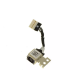 Mufa alimentare Laptop, Dell, Latitude 11 3150, P21T, P21T001, 8TJD5, 08TJD5, 450.2106.1001, Plano DCIN Cable, 6cm