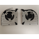 Set coolere Laptop Gaming, LOQ 15APH8 Type 82XT, 5H40S20894, DFSCL42P065934-FQRK, DFSCL42P165934-FQRL, 12V, 0.6A