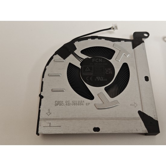 Set coolere Laptop Gaming, LOQ 15APH8 Type 82XT, 5H40S20894, DFSCL42P065934-FQRK, DFSCL42P165934-FQRL, 12V, 0.6A