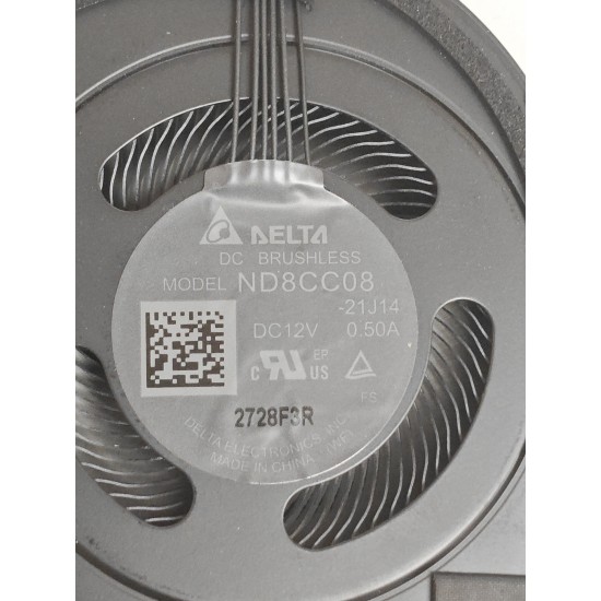 Set coolere Laptop, Lenovo, ThinkPad P16 Gen 2 21D6, 21D7, 5H41B77375, 5H41B77376, 5H41B77377, 5H41B77378, ND8CC08-21J14, ND8CC09-21J15, 12V, 0.5A