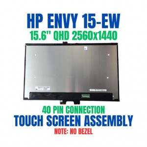 Ansamblu Display Laptop, HP, Envy X360 15-EY, 15Z-EY, TPN-C158, N10355-001, M93271-AA1, LP156QHG(SP)(P1), LP156QHG-SPP1 15.6 inch, QHD, 2560x1440, cu touchscreen, 40 pini