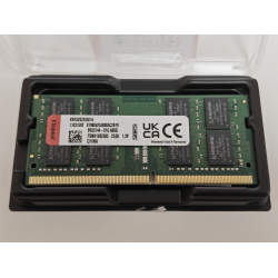 Memorie Ram Laptop Kingston 16GB, DDR4, 3200Mhz, 1Rx16, KVR32S22D8/16, PC4-25600, CL22, 1.2V, Non-ECC, SODIMM, 260 pini