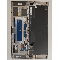 Carcasa superioara cu tastatura palmrest Laptop, Dell, XPS 15 9530, P91F, P91F004, TJP2V, 0TJP2V, 04W5M, 004W5M, AQ3RH000112, FR24081681, iluminata, neagra, layout UK