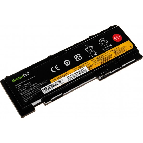 Baterie compatibila Laptop, Lenovo, ThinkPad 45N1036, 45N1037, 45N1143, 45N1039, 42T4845, 42T4847, 11.1V, 3400mAh, 38Wh
