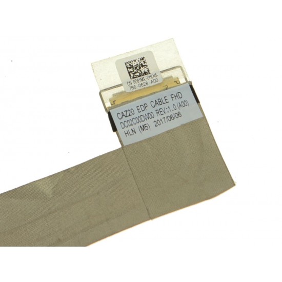 Cablu video LVDS Laptop, Dell, Latitude 7480, P73G, P73G001, D81MX, 0D81MX, DC02C00DW00, CAZ20 EDP CABLE FHD, 30 pini