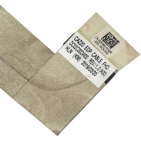 Cablu video LVDS Laptop, Dell, Latitude 7480, P73G, P73G001, D81MX, 0D81MX, DC02C00DW00, CAZ20 EDP CABLE FHD, 30 pini