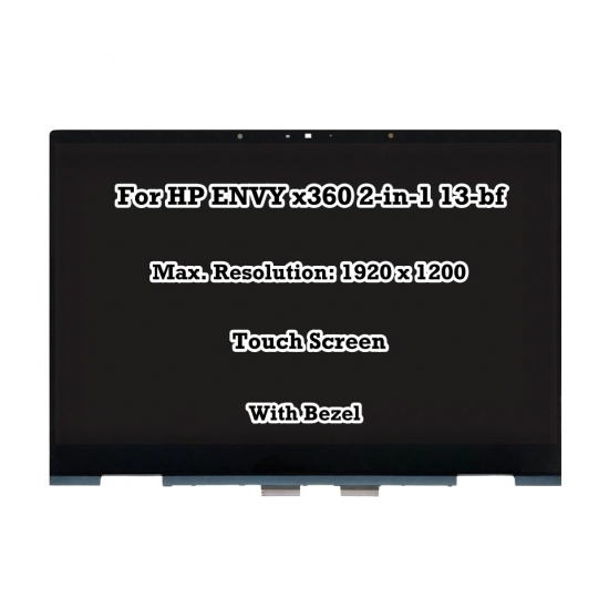Ansamblu Display Laptop 2-in-1, HP, Envy X360 13-BF, 13T-BF, TPN-C161, N41675-001, LP133WU1-SPD5, LP133WU1(SP)(D5), 13.3 inch, FHD, 1920x1080, touch