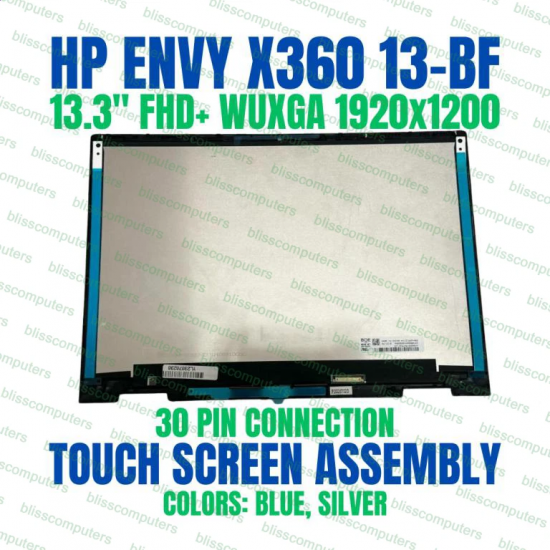 Ansamblu Display Laptop 2-in-1, HP, Envy X360 13-BF, 13T-BF, TPN-C161, N41675-001, LP133WU1-SPD5, LP133WU1(SP)(D5), 13.3 inch, FHD, 1920x1080, touch