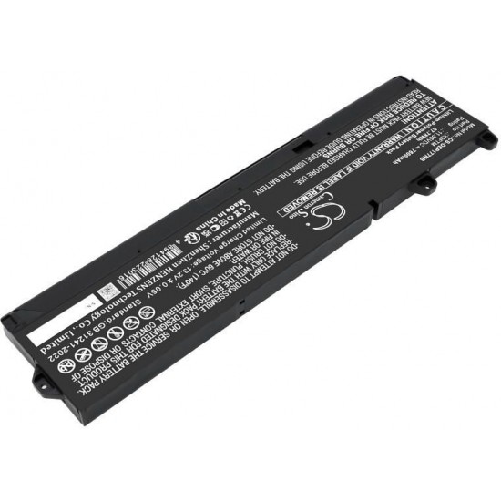 Baterie compatibila Laptop, Dell, Precision 7780, P115F, P115F002, CS-DEP177NB, X9FTM, 11.55V, 7600mAh, 87.78Wh