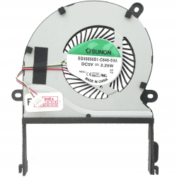 Cooler procesor Laptop, Asus, N501V, N501VW, 13NB07D1T05011, EG50050S1-C640-S9A, DQ5D598K002, 5V. 0.45A, 2.25W, CPU