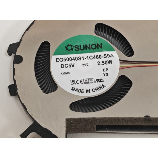 Cooler Laptop, Asus, ExpertBook B5 Flip B5402F, B5402FBA, B5402FEA, B5402FVA, 13NX04H0T03011, EG50040S1-1C460-S9A, 5V, 2.50W