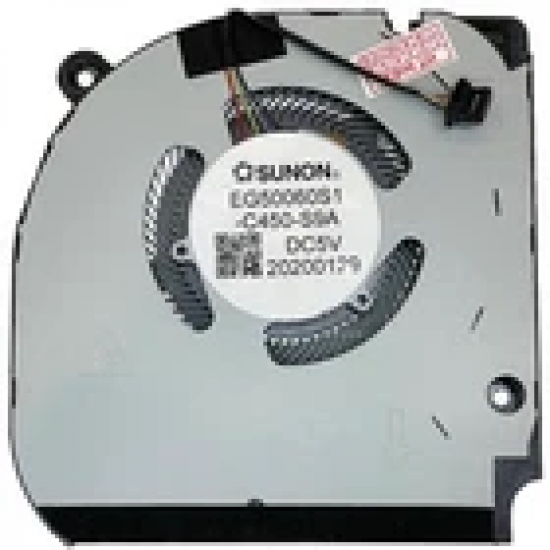 Cooler procesor Laptop, Dell, G7 15 7500, P100F, P100F001, 0XPY2, 00XPY2, MG75080V1-C010-S9A, pentru Nvidia GTX 1660, RTX 2060, RTX 2070, 12V, 0.41A, CPU