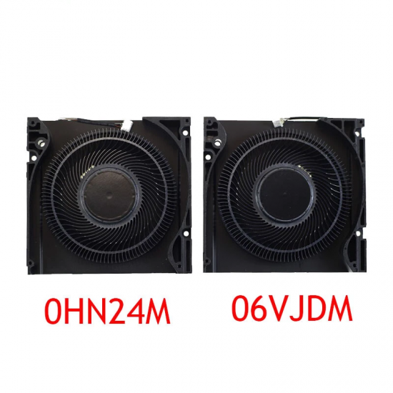Set coolere Laptop, Dell, Precision 7770, P115F, P115F001, HN24M, 0HN24M, 6VJDM, 06VJDM, MG75090V1-C291-S9A, MG75090V1-C290-S9A, DC2800119SL, DC28000Z2SL, 5V, 0.80A, CPU + GPU