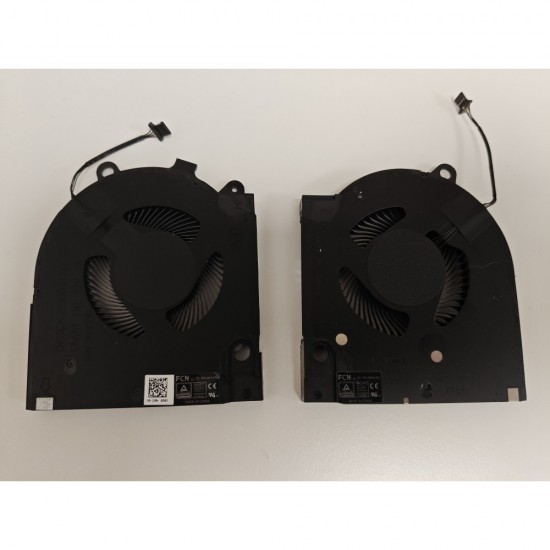 Set coolere Laptop Gaming, Dell, G15 5515, P105F, P105F003, DFSCK22115181T-FNCV, DFSCK221051820-FNCW, 12V, 1A