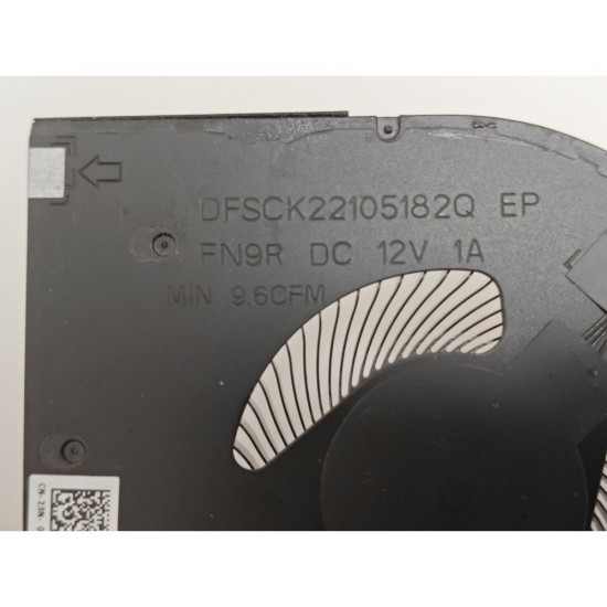 Set coolere Laptop Gaming, Dell, G15 5515, P105F, P105F003, DFSCK22115181T-FNCV, DFSCK221051820-FNCW, 12V, 1A