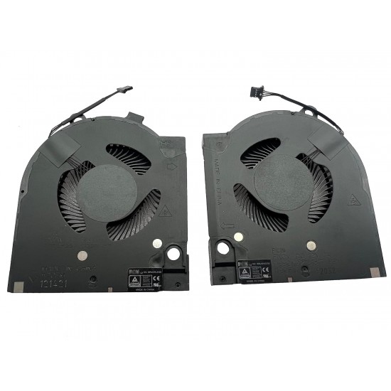 Set coolere Laptop Gaming, Dell, G15 5515, P105F, P105F003, DFSCK22115181T-FNCV, DFSCK221051820-FNCW, 12V, 1A