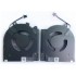 Set coolere Laptop Gaming, Dell, G15 5510, P105F, P105F001, DFSCK22105182Q-FN9R, DFSCK22115181T-FN9S, RTX 3050 12V, 1A