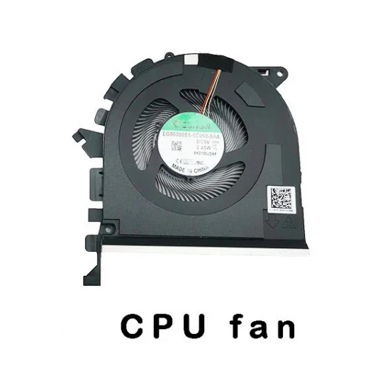 Cooler procesor Laptop, HP, ZBook Studio 15 G7, M14877-001, EG50050S1-1C060-S9A, 5V, 2.25W, CPU
