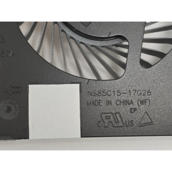 Cooler procesor Laptop, Dell, Precision 7730, P34E, P34E001, NS85C15-17G26, MG75090V1-C150-S9A, 5V, 0.5A, CPU